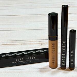 Bobbi Brown Full Coverage Concealer +Long Wear Cream Eyeshadow Sticks NIB